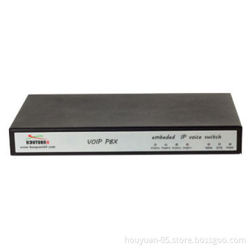 VoIP PBX04, Perfect for Small Offices IP-PBX 20 Concurrent Calls IVR Menu